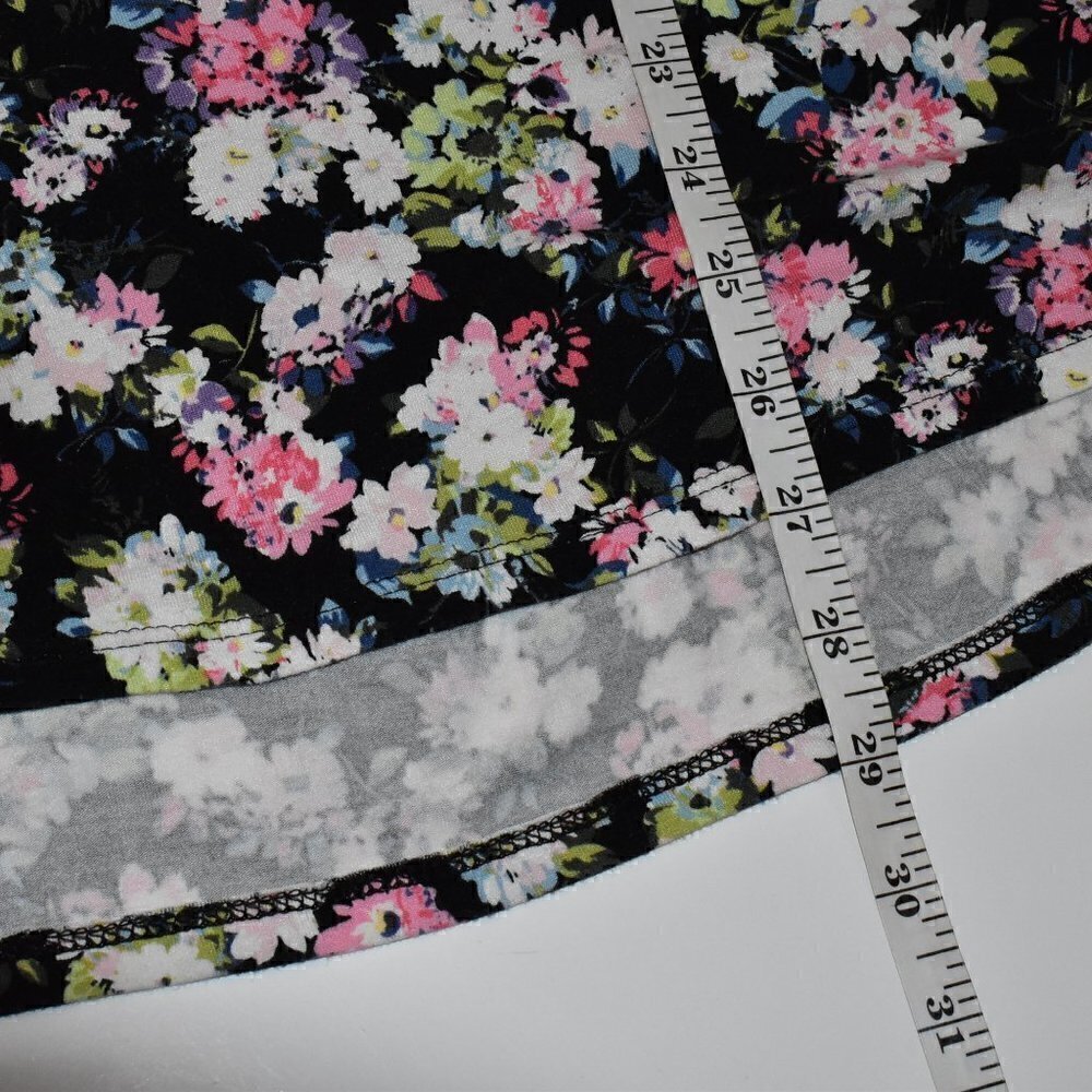 J. Jill Wearever Collection 3/4 Sleeve Hi Lo Pullover Floral Tunic Top S… - Picture 5 of 8